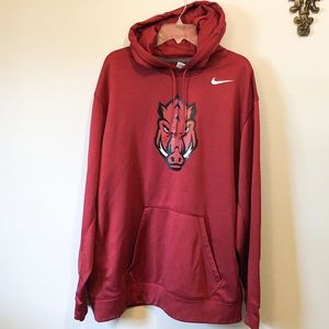 Nike Arkansas Razorback Thermafit Hoodie • 3XL